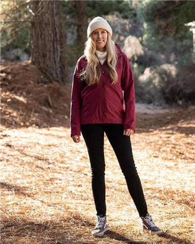 Rainbird Halley Womens Shell Jacket - Red Earth