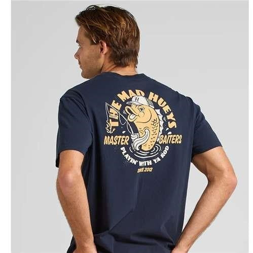 The Mad Hueys Master Baiters | SS Tee - Navy