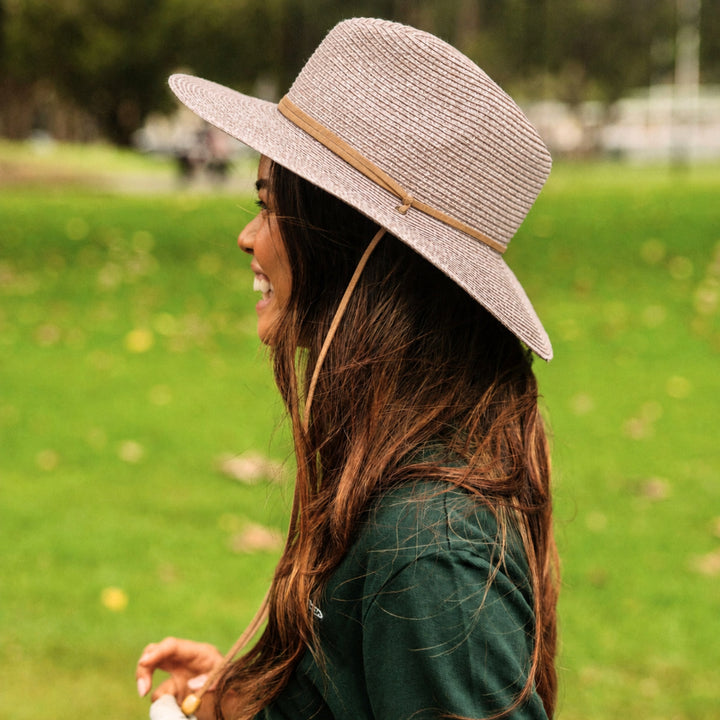 Evoke Arden Fedora - Mix Taupe