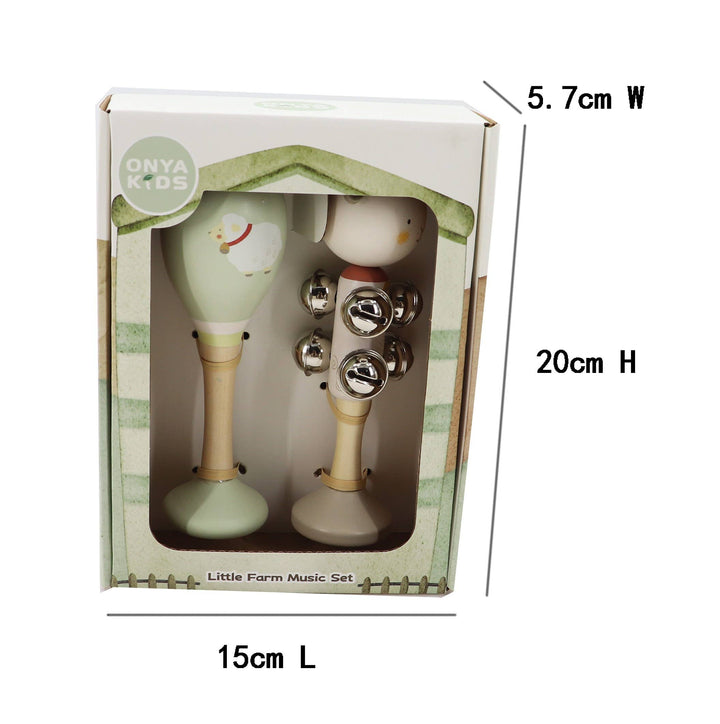 ToysLink Onya Kids 2pcs Farm Music Set - Sheep