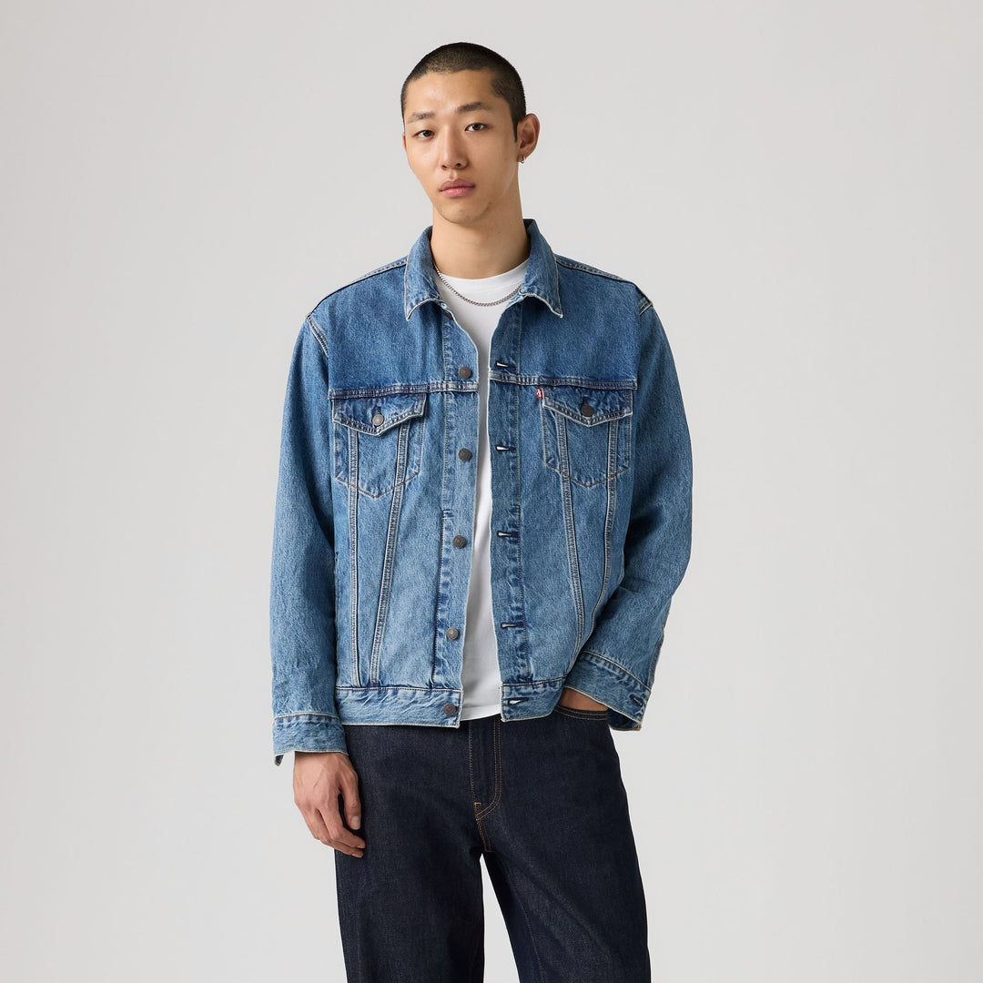 Levi's Relaxed Fit Trucker Jacket - Washed Away - image 1