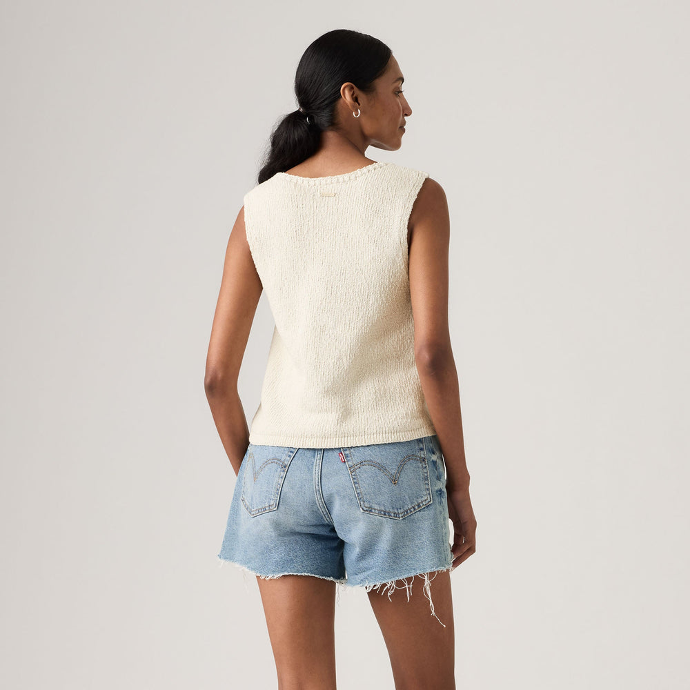 Levi's Helen Mini Boucle Vest - Tofu - image 2