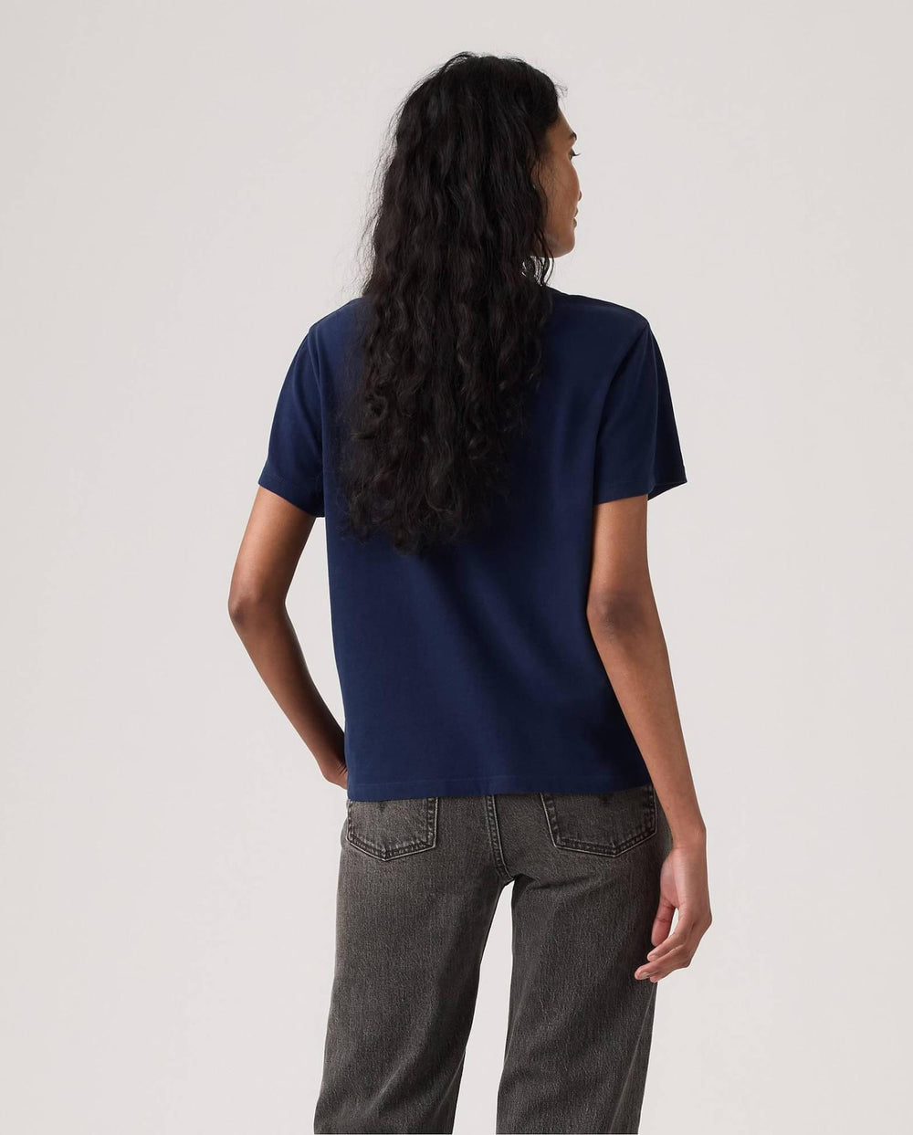 Levi's Favourite V-Neck Tee - Peacoat - image 2