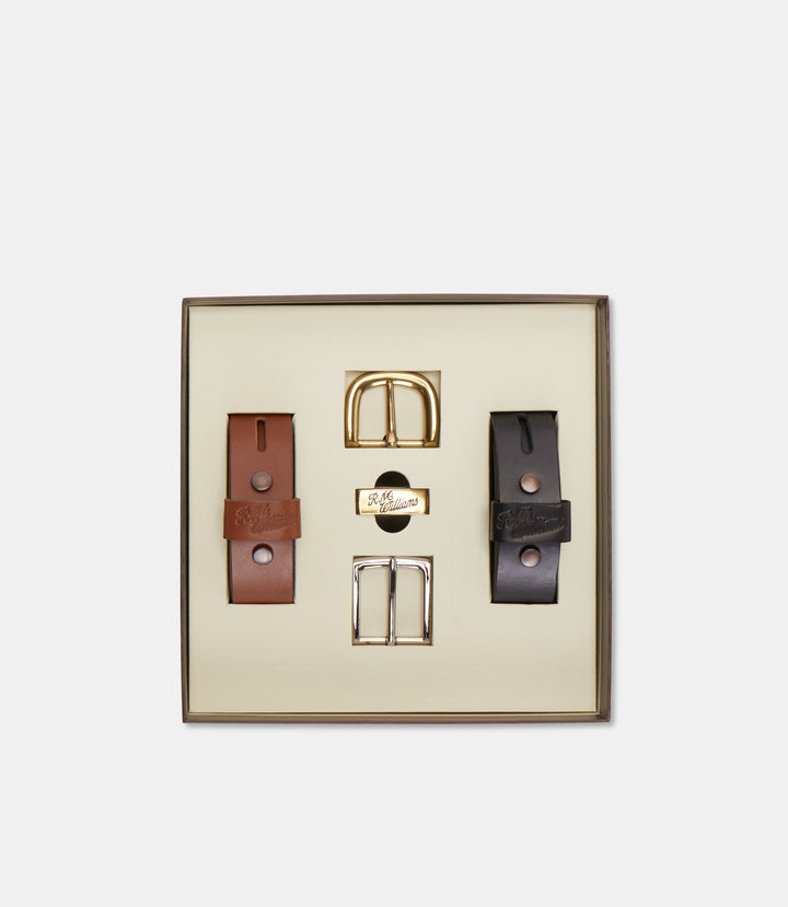 R.M.Williams 1 1/4" Belt Gift Set - Caramel