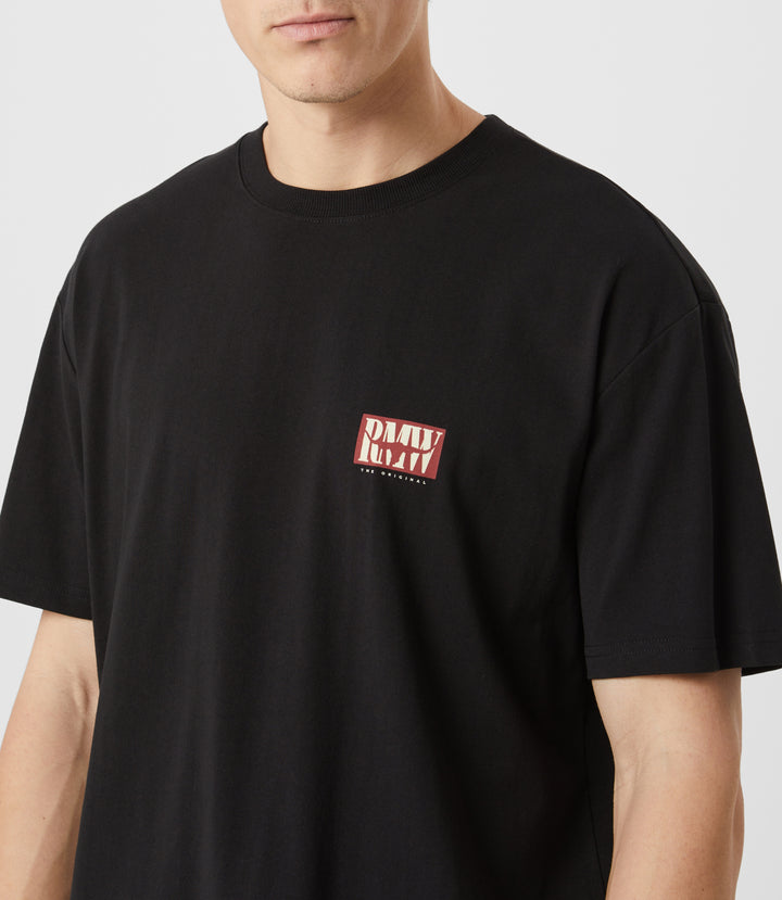R.M.Williams Branded T-Shirt - Black - view 4