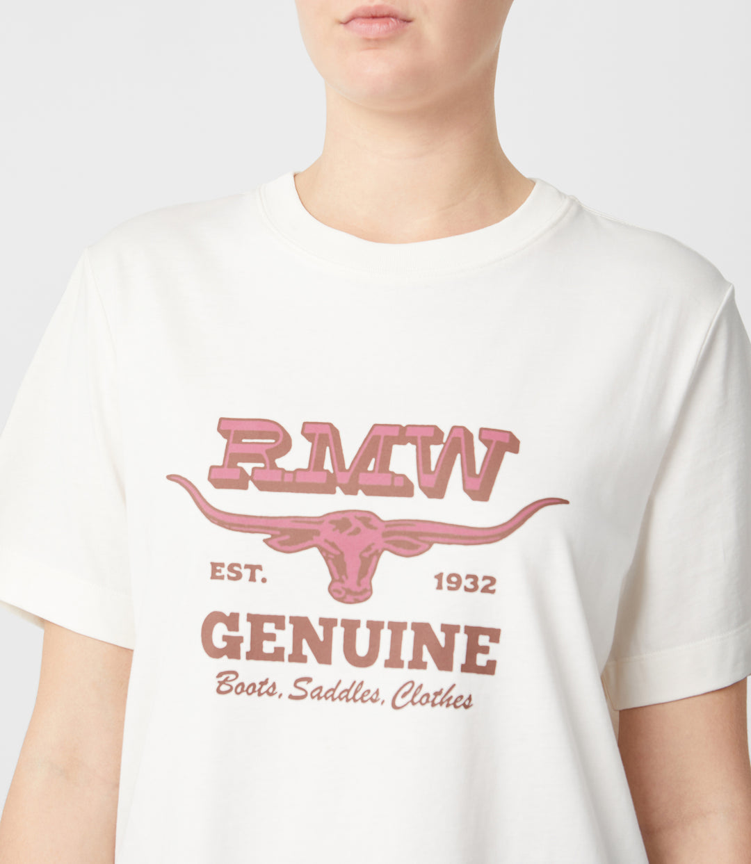 R.M.Williams Louth T-Shirt - White - view 4