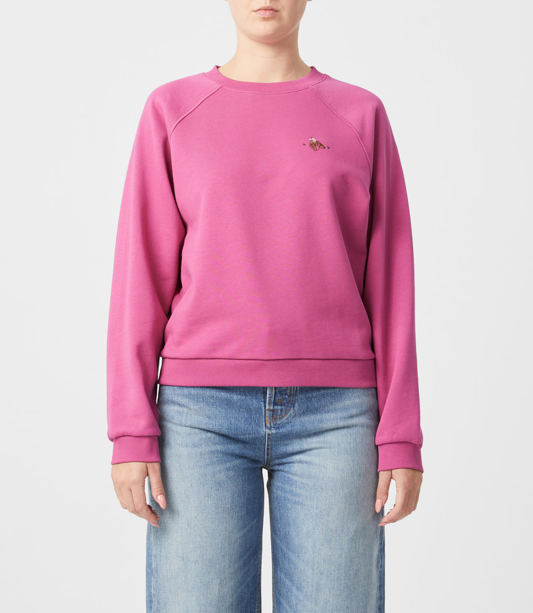 R.M.Williams Buck Easy Crew Sweatshirt - Fushia