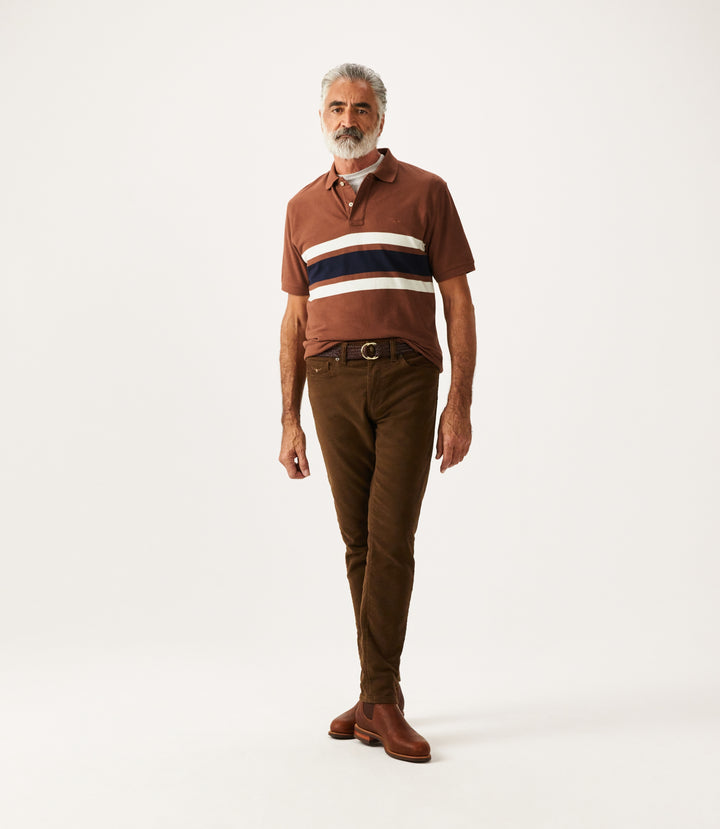 R.M.Williams Rod Polo - Brown Navy Stone - view 3