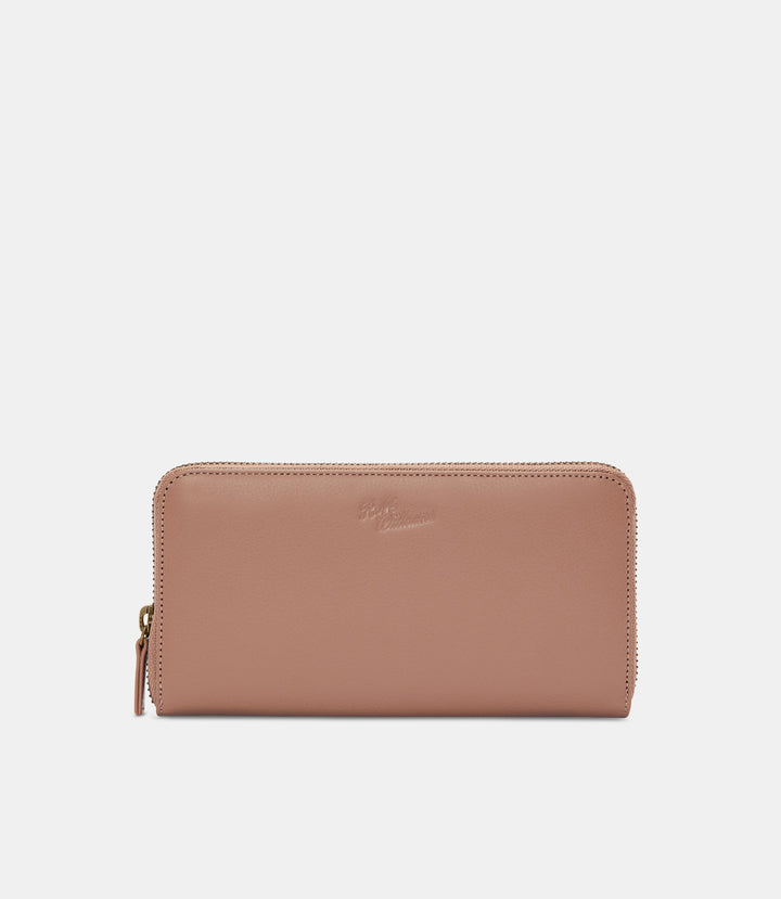 R.M.Williams Singleton Zip Wallet - Dusty Pink