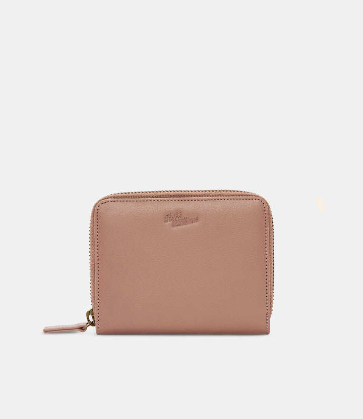 R.M.Williams Avalon zip around wallet - Dusty Pink