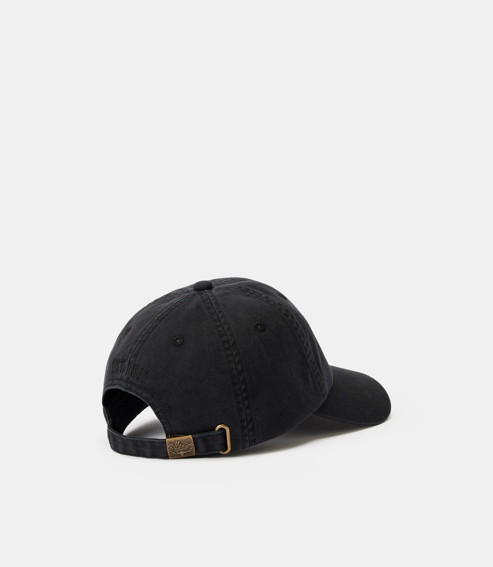 R.M.Williams Mini longhorn twill cap - Pewter - view 2