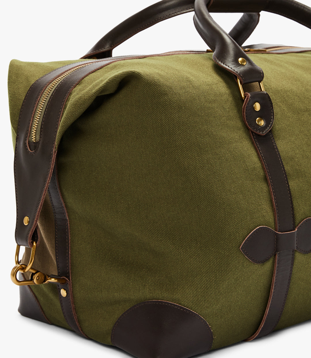 R.M.Williams Lindfield Duffle Bag - Khaki/Brown - view 6