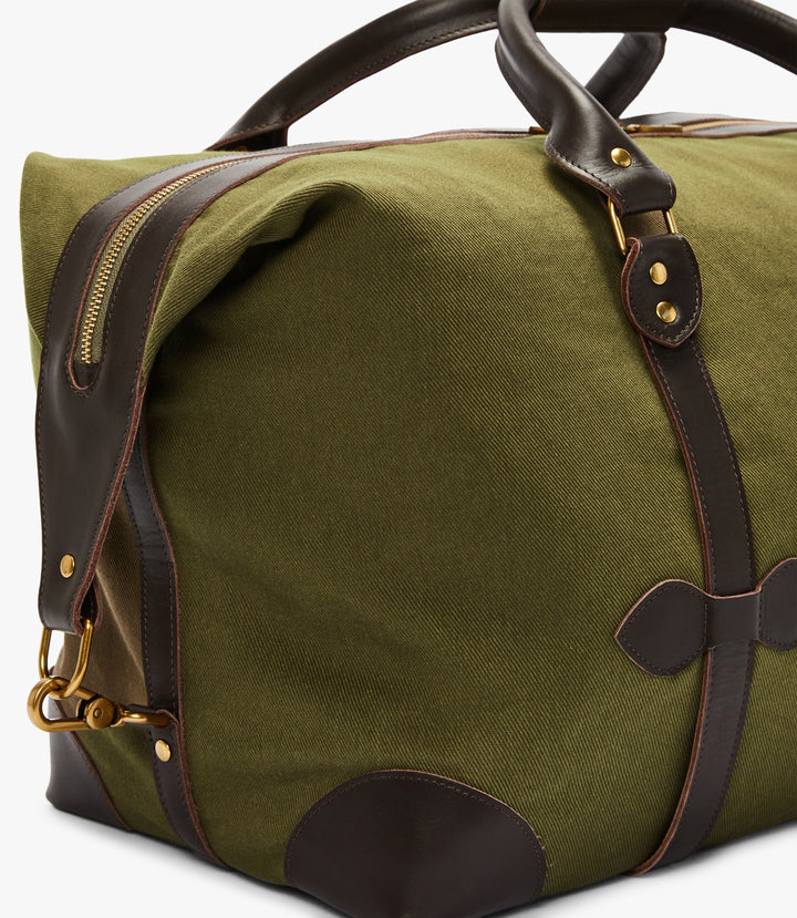 R.M.Williams Lindfield Duffle Bag - Khaki/Brown - view 6