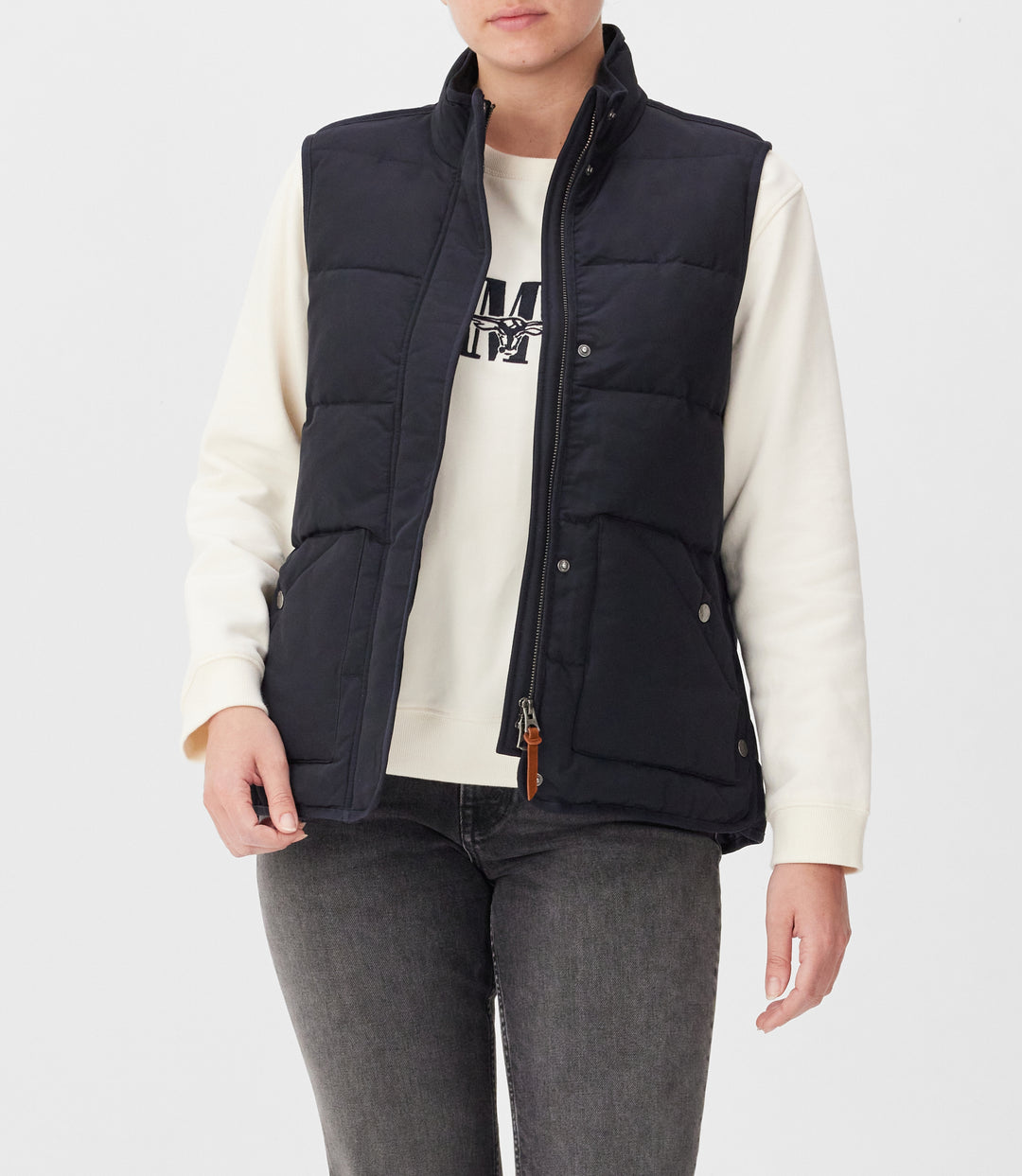 R.M.Williams Beechwood Padded Vest - Navy