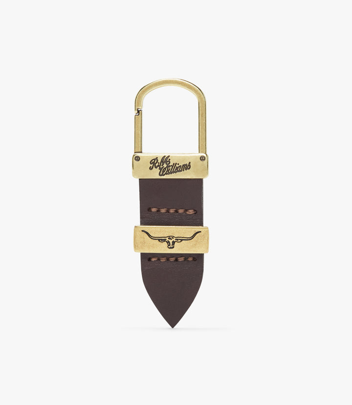 R.M.Williams Drover Key Fob - Chestnut