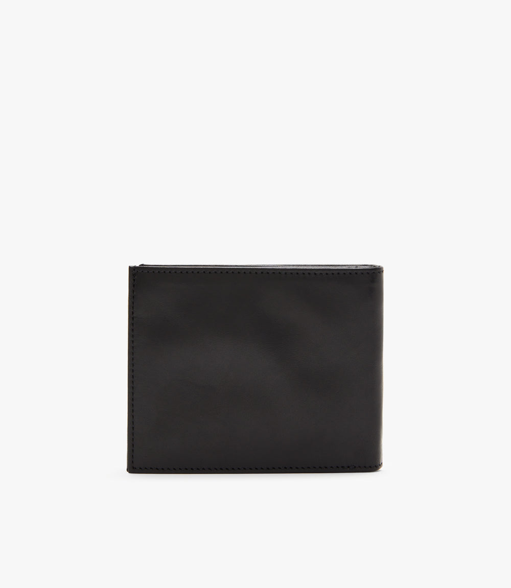 R.M.Williams Singleton Wallet With Coin Pouch - Black Shiny - view 2