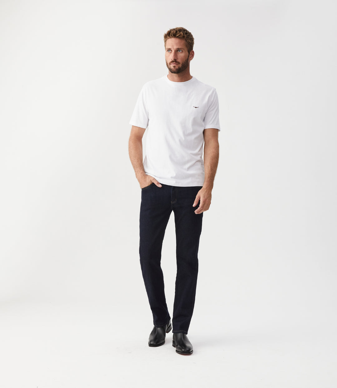 R.M.Williams Parson Tee White - view 3