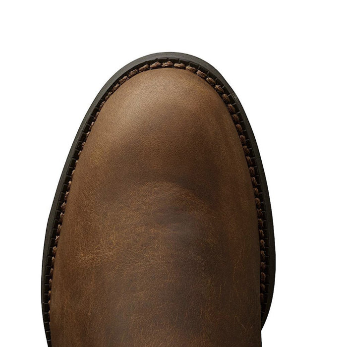 Ariat Kids Heritage Roper Boots in Distressed Brown, photo 4 of 4