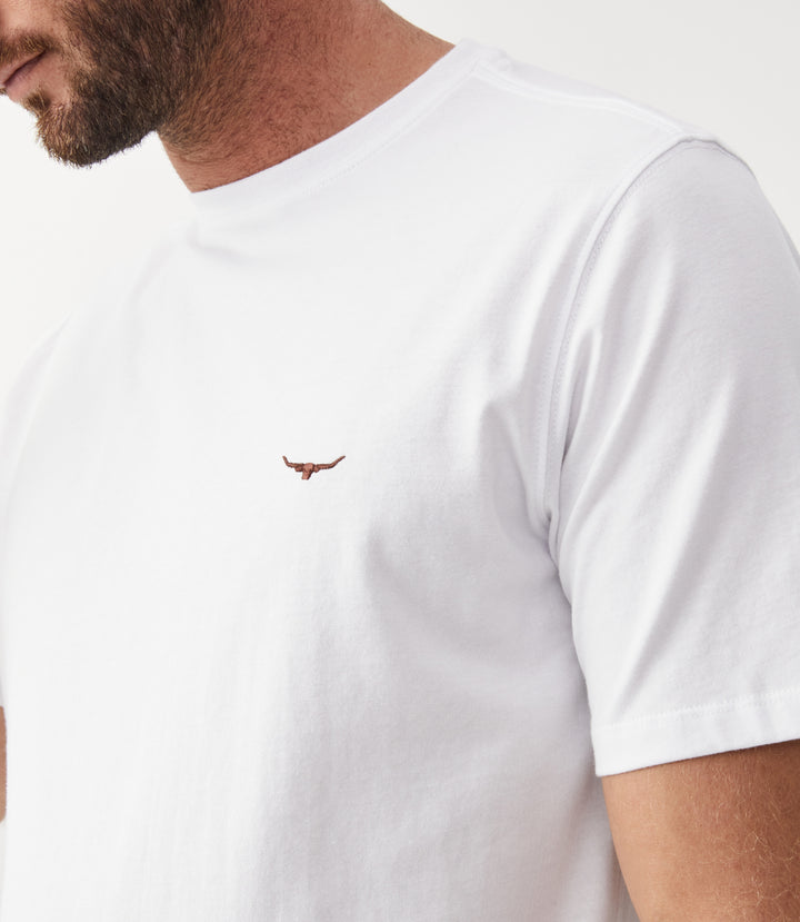 R.M.Williams Parson Tee White - view 9