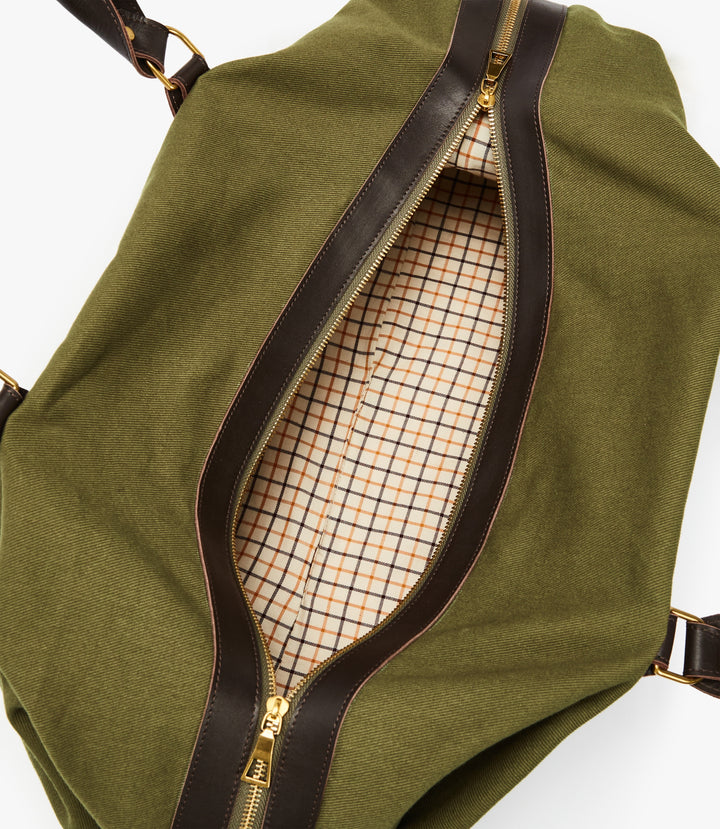 R.M.Williams Lindfield Duffle Bag - Khaki/Brown - view 4