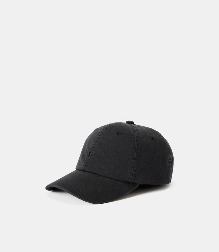 R.M.Williams Mini longhorn twill cap - Pewter