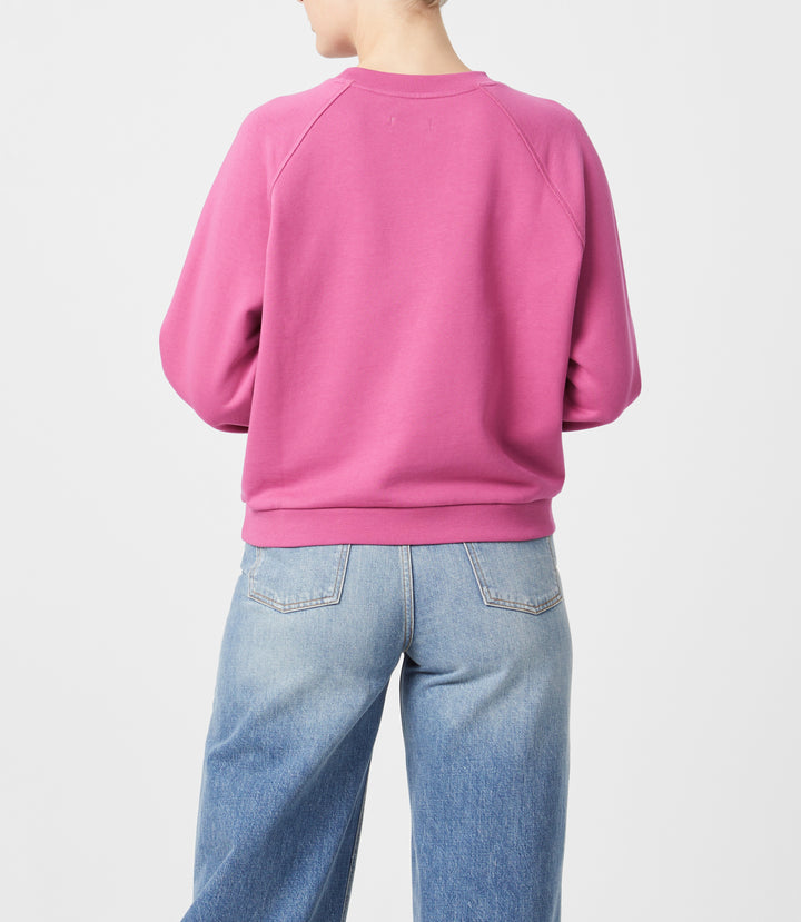 R.M.Williams Buck Easy Crew Sweatshirt - Fushia - view 2
