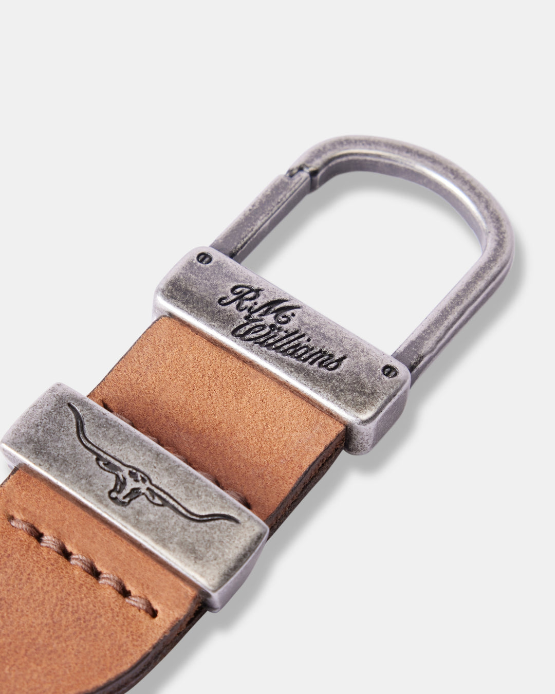 R.M.Williams Drover Key Fob - Vintage Brown - view 3
