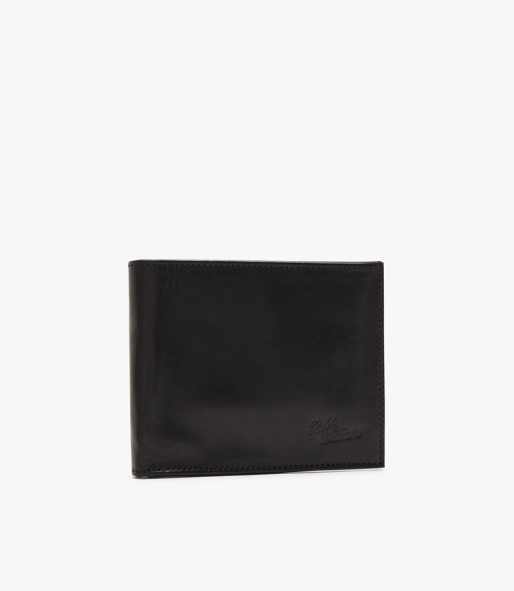 R.M.Williams Singleton Wallet With Coin Pouch - Black Shiny - view 3