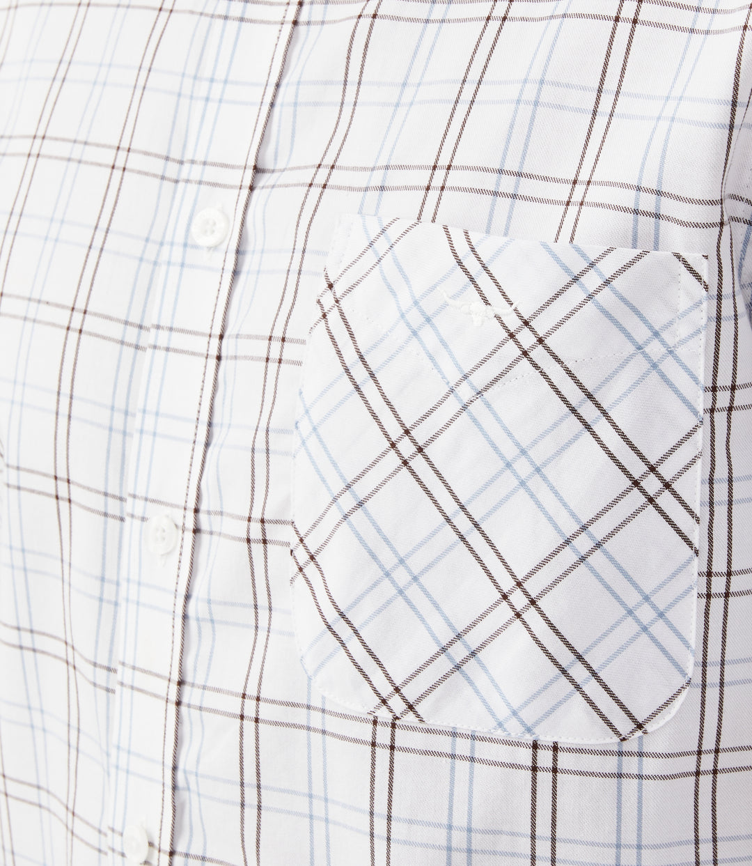R.M.Williams Collins Shirt - Blue White Brown - view 4