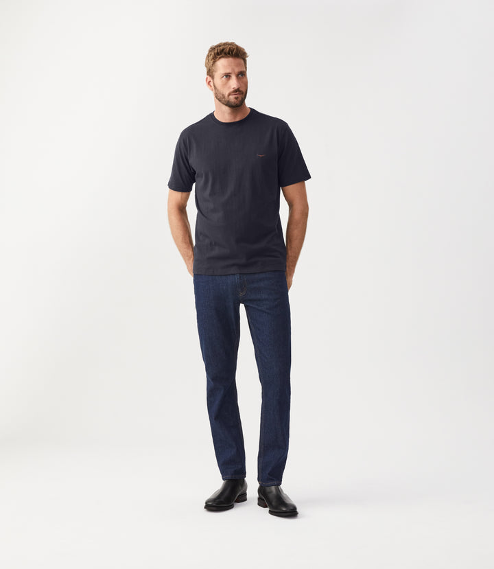 R.M.Williams Parson T-Shirt - Navy - view 3