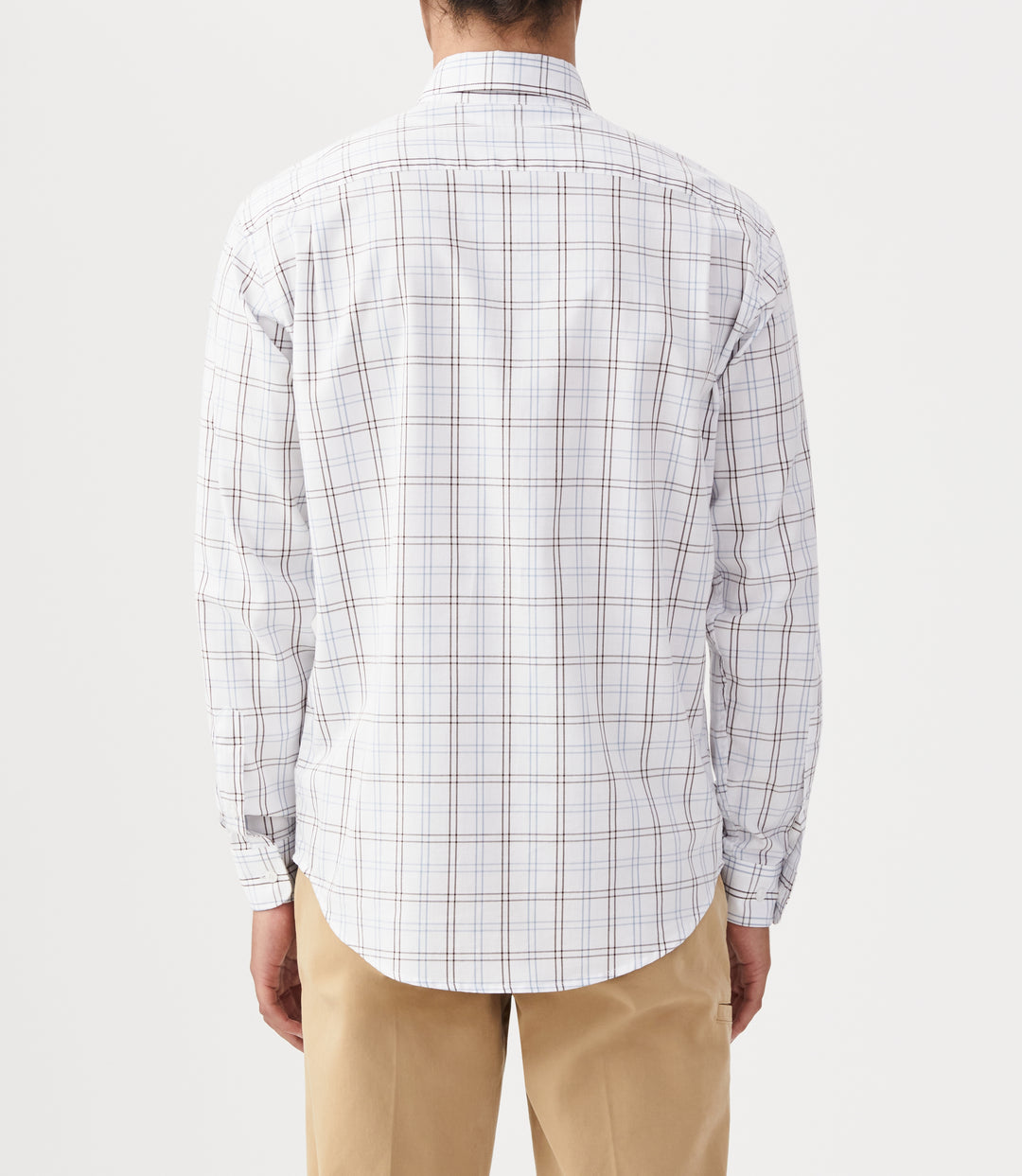 R.M.Williams Collins Shirt - Blue White Brown - view 3