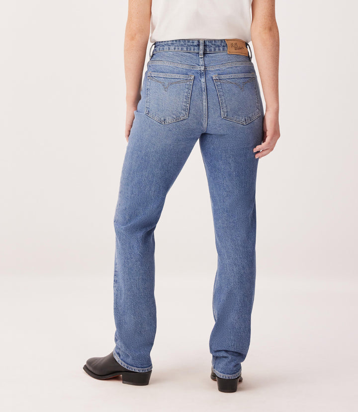 R.M.Williams Maren Slim Straight Jean - Vintage Wash - view 2