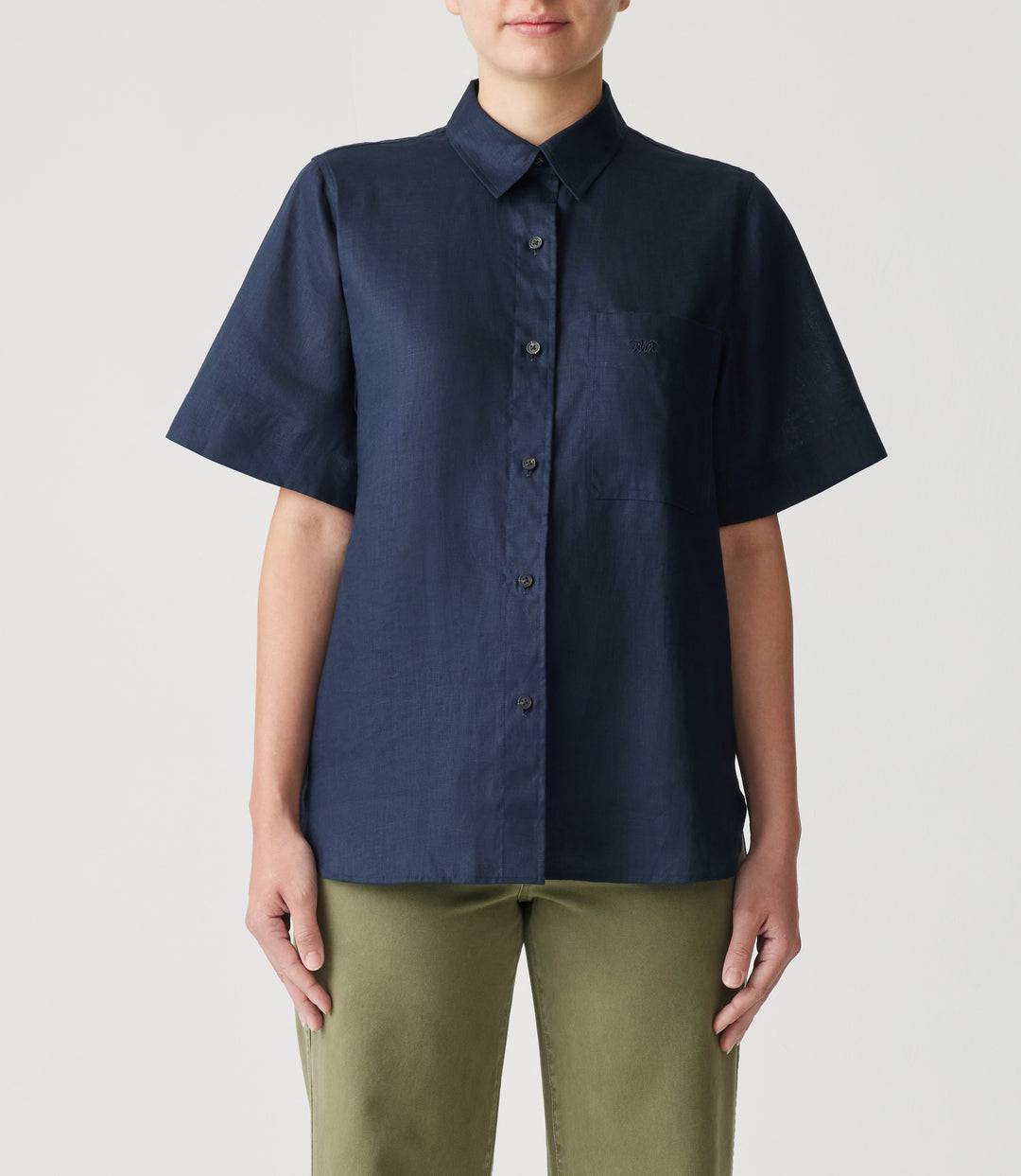 R.M.Williams Crispin Shirt - Navy