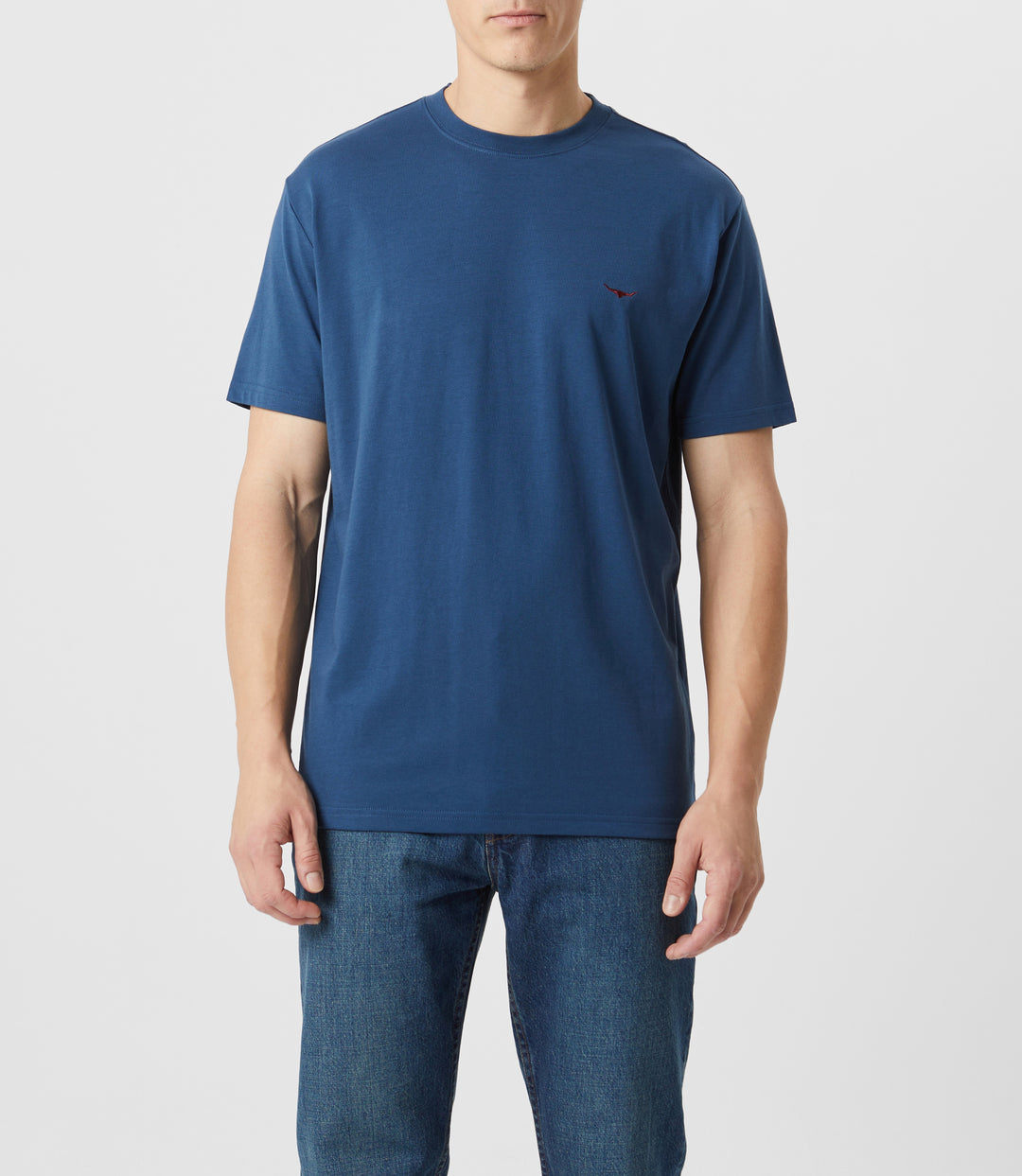 R.M.Williams Parson T-Shirt - Ensign Blue