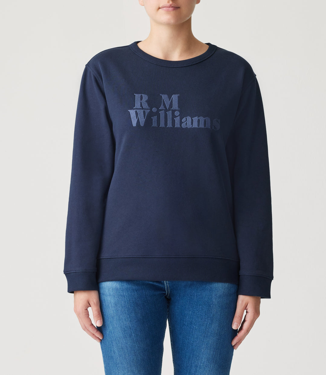 R.M.Williams Bold Heritage Sweatshirt - Navy