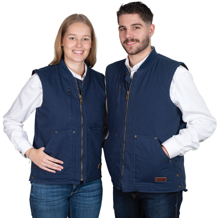 Just Country Diamantina Vest in Navy, photo 1 of 7