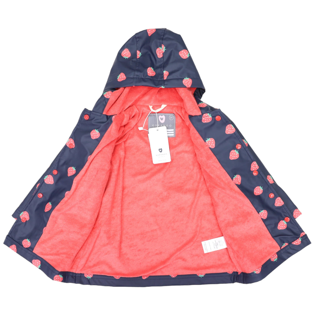 Korango - Strawberry Raincoat - Navy