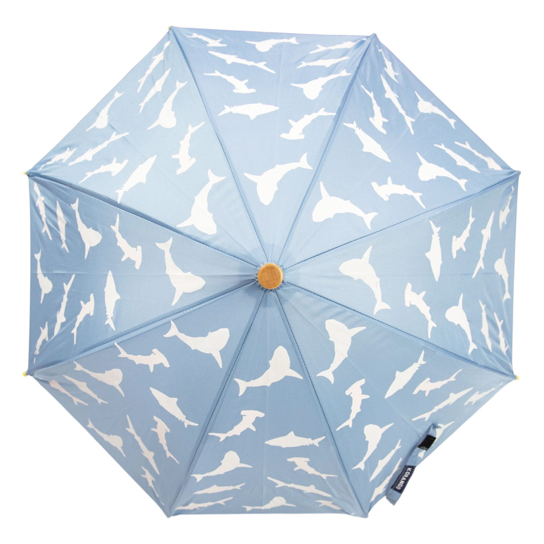 Korango - Colour Change Shark Umbrella - Blue
