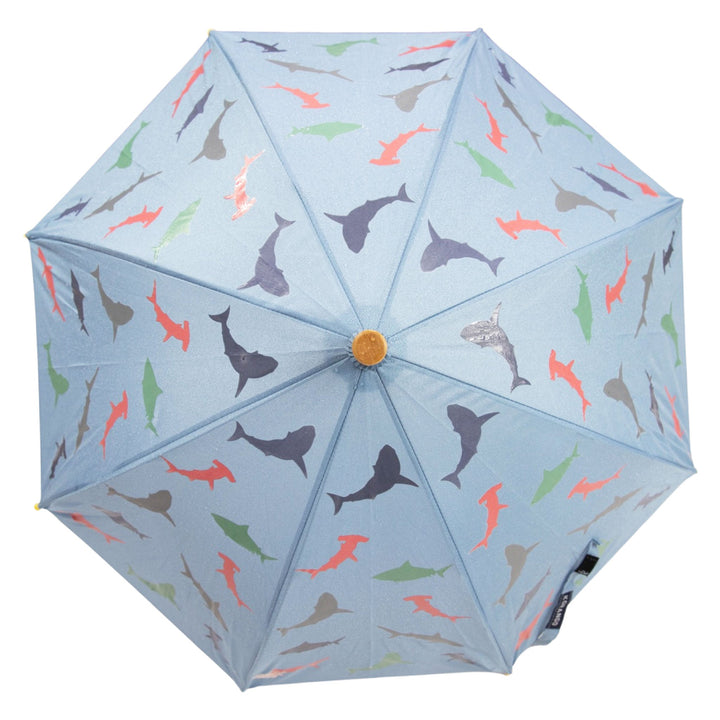 Korango - Colour Change Shark Umbrella - Blue