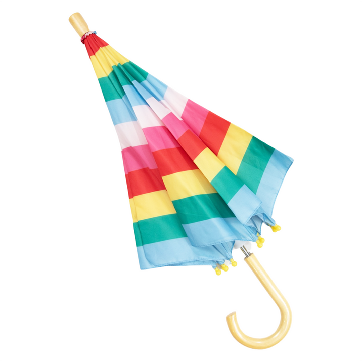 Korango - Rainbow Stripe Umbrella - Multi