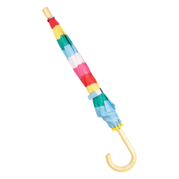 Korango - Rainbow Stripe Umbrella - Multi