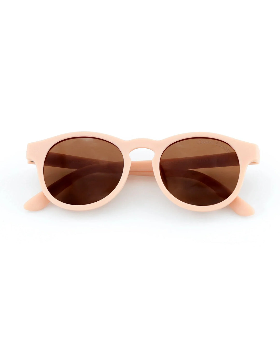 Lummi Bunny Keyhole Kids Sunglasses in Pastel Pink, front
