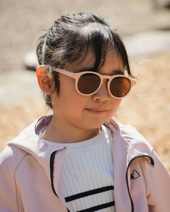 Lummi Bunny Keyhole Kids Sunglasses in Pastel Pink, view 3