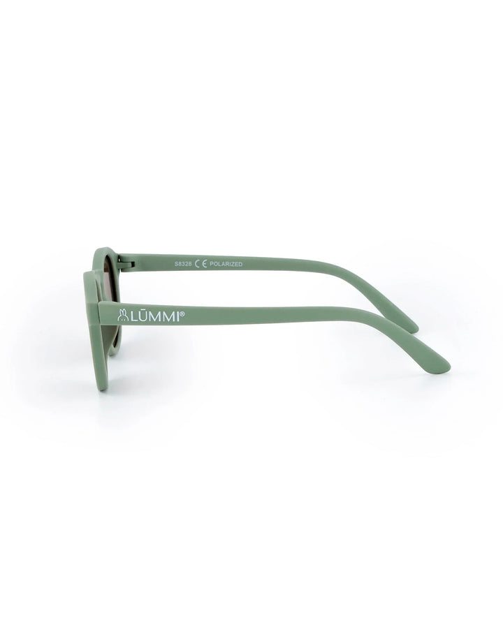 Lummi Bunny Keyhole Kids Sunglasses in Sage, side