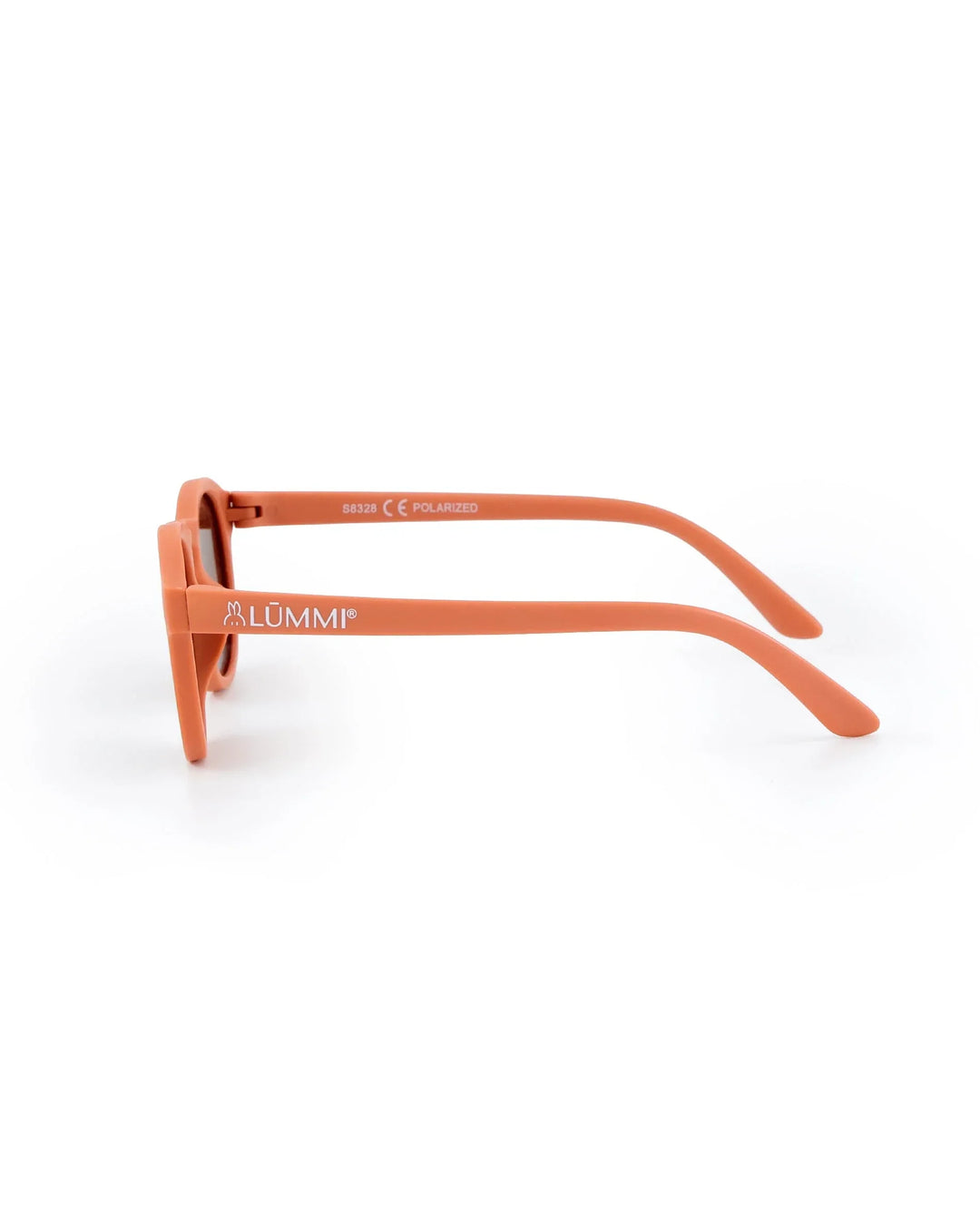 Lummi Bunny Keyhole Kids Sunglasses in Terracotta, side