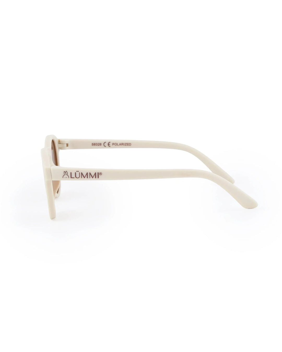 Lummi Bunny Keyhole Kids Sunglasses in Vanilla, side