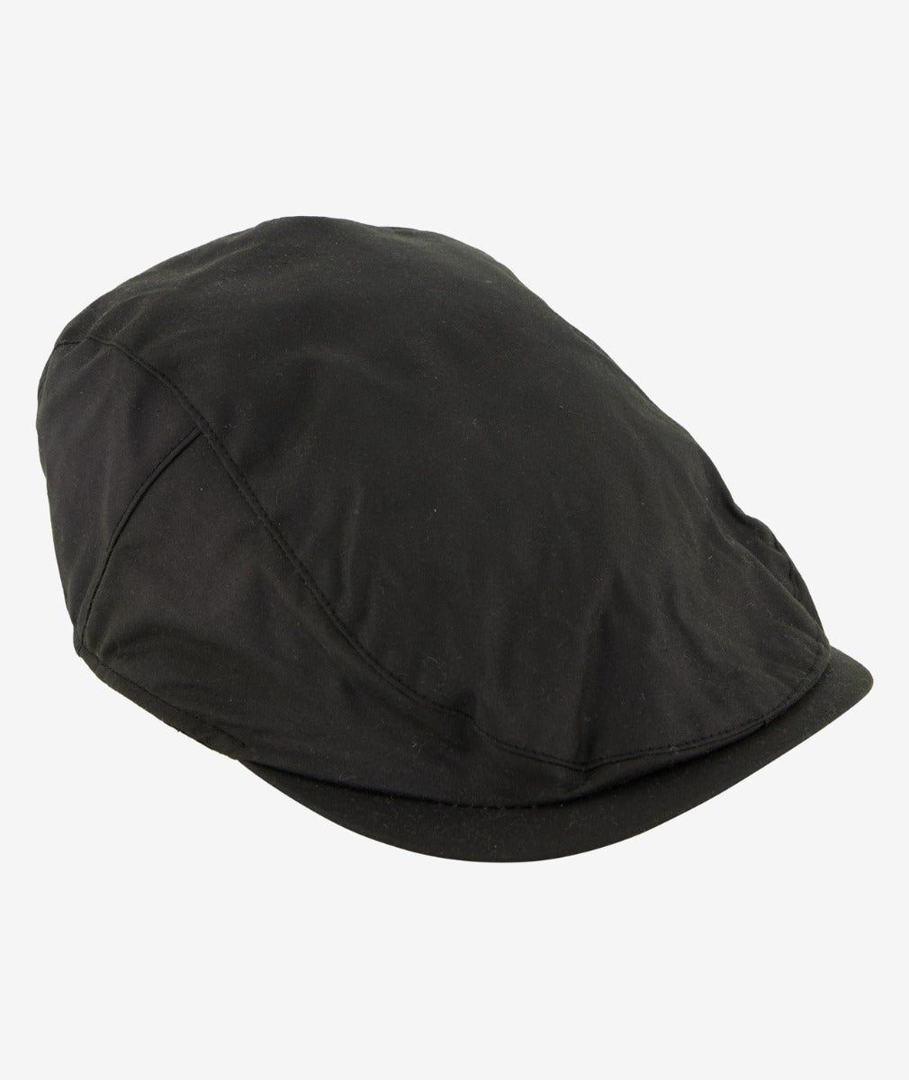 Swanndri - Birmingham Oilskin Flat Cap - Forest