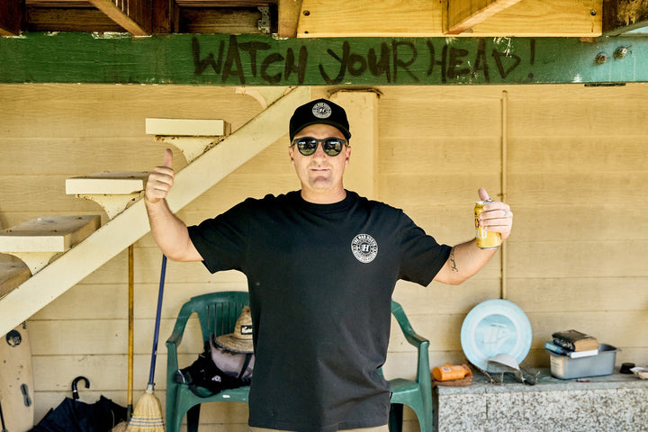 The Mad Hueys Hueys Good Life | SS Tee - Black