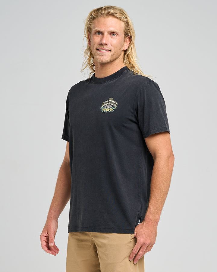 The Mad Hueys Frothin Shoey | SS Tee - Washed Black
