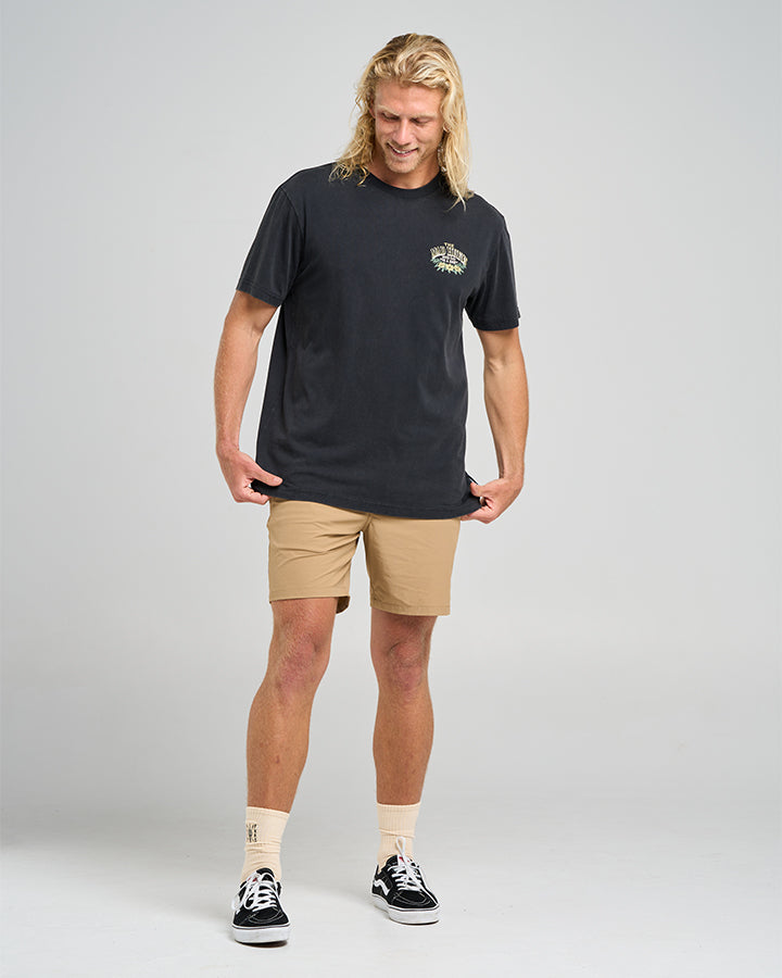 The Mad Hueys Frothin Shoey | SS Tee - Washed Black